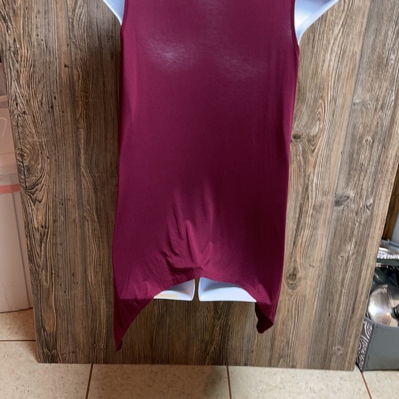 Sleeveless Tunic tank asymmetrical - Picture 4 of 5